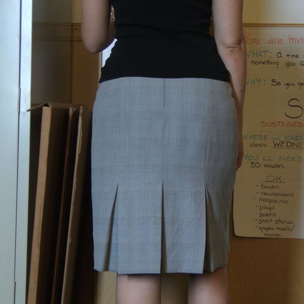 [PEMS-SEC-SKIRT] Secondary Grey Skirt